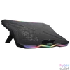 Kép 1/5 - Rampage Notebook Hűtőpad 17,3"-ig - AD-RC8 SHOWY (fém rács; RGB, 1x18cm, USB port, állítható döntési magasság)