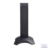 Kép 2/6 - Rampage Fejhallgató állvány - RM-H66 GUARD (fekete, műanyag, USB HUB, Egérkábel tartó, RGB)
