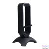 Kép 6/6 - Rampage Fejhallgató állvány - RM-H66 GUARD (fekete, műanyag, USB HUB, Egérkábel tartó, RGB)