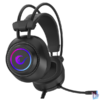 Kép 2/3 - Rampage Fejhallgató - RM-K19 RAGING PLUS (7.1, mikrofon, USB, hangerőszabályzó, nagy-párnás, fekete, RGB LED)