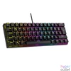 Kép 3/7 - Rampage Billentyűzet - PLOWER K60 Black US (Vezetékes, Mechanikus, Blue switch, angol, fekete, RGB LED)