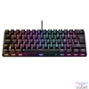 Kép 7/7 - Rampage Billentyűzet - PLOWER K60 Black US (Vezetékes, Mechanikus, Blue switch, angol, fekete, RGB LED)