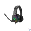 Kép 1/6 - Rampage Fejhallgató - RM-K10 AMAZING RGB (7.1, mikrofon, USB, ANC, hangerőszabályzó, nagy-párnás, 2,2m kábel, fekete)