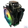 Kép 3/5 - Rampage CPU Cooler - OCTAGON C60 (max 40dB, 96,84 m3/h, 4 pin csatlakozó, 2x12cm, A-RGB, LED)