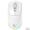 Kép 1/7 - Rampage Vezeték Nélküli Egér - PROTE M5 (Pixart PAW3311, Huano 80M, 24000 DPI, 400mAh, 6 gomb, RGB, Type-C, fehér)