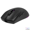 Kép 2/7 - Rampage Vezeték Nélküli Egér - PROTE M5 (Pixart PAW3311, Huano 80M, 24000 DPI, 400mAh, 6 gomb, RGB, Type-C, fekete)