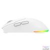 Kép 5/7 - Rampage Vezeték Nélküli Egér - PROTE M5 PRO (Pixart PAW3395, Huano 80M, 26000 DPI, 500mAh, 6 gomb, RGB, Type-C, fehér)