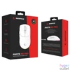 Kép 7/7 - Rampage Vezeték Nélküli Egér - PROTE M5 PRO (Pixart PAW3395, Huano 80M, 26000 DPI, 500mAh, 6 gomb, RGB, Type-C, fehér)
