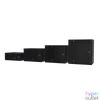 Kép 7/7 - S-Link Rackszekrény - 9U 19" fali kivitel (450x530x400mm, ablakos, Flatpack, Fekete)