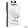 Kép 5/5 - S-Link Powerbank - IP-G10N 10000mAh (2xUSB, Micro usb, Type-C, led, fehér)