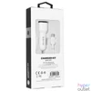 Kép 6/6 - S-Link Autós töltő - SL-EC30M (2db USB, 5V/2.4A/3,4A, 17W, Micro usb, 100cm adat+töltőkábel, fehér)