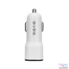 Kép 5/6 - S-Link Autós töltő - SL-EC30L (2db USB, 5V/2.4A/3,4A, 17W, Lightning, 100cm adat+töltőkábel, fehér)