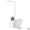 Kép 2/4 - S-Link Asztali lámpa -SL-M9054 (Wireless töltő 10W, fehér)