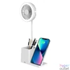 Kép 1/5 - S-Link Asztali Ventilátor - SL-M9055 (Wireless charge 10W, fehér)