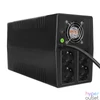 Kép 2/4 - S-Link szünetmentes 1000VA - MIGHT U100 (1000VA, 12V7Ah*2, 600W, Line-Interactive, 4 schuko)