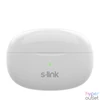 Kép 4/6 - S-Link Fülhallgató Vezeték Nélküli - SL-TWS08 White (Bluetooth, ENC, Type-C, 4x HD mikrofon, 40 óra, fehér)