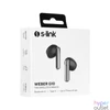 Kép 5/5 - S-Link Fülhallgató Vezeték Nélküli - Weber G10 (Bluetooth v5.1, Type-C, mikrofon, fekete)