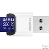 Kép 1/2 - Samsung MicroSD kártya - 256GB MB-MD256SB/WW (PRO PLUS kártyaolvasóval, R180/W130, 256GB)