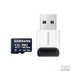 Kép 2/2 - Samsung MicroSD kártya - 128GB MB-MY128SB/WW (PRO Ultimate kártyaolvasóval, Class10, R200/W130, 128GB)