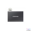 Kép 1/3 - Samsung Külső SSD 4TB - MU-PC4T0T/WW (T7 external, szürke, USB 3.2, 4TB)