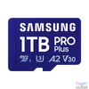 Kép 1/2 - Samsung MicroSD kártya - 1TB MB-MD1T0SB/WW (PRO PLUS kártyaolvasóval, microSDXC, UHS-I, R180/W130, adapter, 1TB)