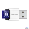 Kép 2/2 - Samsung MicroSD kártya - 1TB MB-MD1T0SB/WW (PRO PLUS kártyaolvasóval, microSDXC, UHS-I, R180/W130, adapter, 1TB)