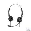 Kép 1/3 - Sandberg Fejhallgató - USB Office Headset Pro Stereo (USB; mikrofon; hangerő szabályzó; 2,1m kábel; fekete)