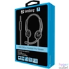 Kép 2/3 - Sandberg Fejhallgató - USB Office Headset Pro Stereo (USB; mikrofon; hangerő szabályzó; 2,1m kábel; fekete)