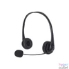 Kép 1/3 - Sandberg Fejhallgató - USB Office Headset (USB; mikrofon; hangerő szabályzó; 2m kábel; fekete)