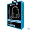 Kép 3/3 - Sandberg Fejhallgató - USB Office Headset (USB; mikrofon; hangerő szabályzó; 2m kábel; fekete)