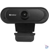 Kép 1/5 - Sandberg Webkamera - USB Webcam 1080P Saver (1920x1080, 30 FPS, USB 2.0, univerzális csipesz, mikrofon, 1,2m kábel)