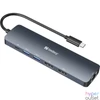 Kép 1/4 - Sandberg Notebook Dokkoló - USB-C 8K Display Dock (Bemenet: USB-C; Kimenet: HDMI+DP+2xUSB-A3.0+USB-C+RJ45; 8K/30Hz)
