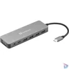 Kép 2/3 - Sandberg Notebook Dokkoló - USB-C 13-in-1 Travel Dock (Bemenet: USB-C, Kimenet: USB-C+3xUSB-A+2xHDMI+VGA+RJ-45+Audio)