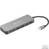 Kép 2/3 - Sandberg Notebook Dokkoló - USB-C 13-in-1 Travel Dock (Bemenet: USB-C, Kimenet: USB-C+3xUSB-A+2xHDMI+VGA+RJ-45+Audio)