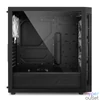 Kép 2/10 - Sharkoon Számítógépház - TG6M RGB (fekete; ATX,mATX; alsó táp; 7x120mm v.; 2xUSB3.0, 2xUSB2.0, I/O)