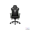 Kép 3/3 - Sharkoon Gamer szék - Skiller SGS4 Black/Green (állítható háttámla/magasság; 4D kartámasz; PVC; aluminium talp; 150kg-ig