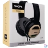 Kép 3/7 - Snopy Fejhallgató - SN-101 BONNY Gold (stereo, mikrofon, 3.5mm jack, hangerőszabályzó, 1m kábel, fekete-arany)