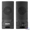 Kép 2/5 - Snopy Hangszóró 2.0 - SN-510  (2W RMS; hangerőszabályzó; 3,5mm jack; USB)