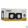 Kép 3/7 - Snopy Hangszóró 2.0 - SN-66  (3W RMS; hangerőszabályzó; 3,5mm jack; USB)