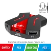 Kép 10/11 - Spirit of Gamer Egér/Billentyűzet adapter konzolokhoz - SOG-CONV2 (Audio, 3x USB-A, 2x USB-C, Nintendo/PS4/PS3/Xbox One)