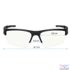 Kép 7/8 - Spirit of Gamer Szemüveg - Retina Pro (Kékfény/UV szűrő, tükröződés mentes, modern dizájn, fekete)