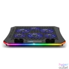Kép 13/14 - Spirit of Gamer Notebook Hűtőpad 17"-ig - AIRBLADE 1200 RGB (18dB; max. 79 m3/h; 3x11cm+3x70cm, RGB LED, 2xUSB2.0)