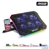 Kép 3/14 - Spirit of Gamer Notebook Hűtőpad 17"-ig - AIRBLADE 1200 RGB (18dB; max. 79 m3/h; 3x11cm+3x70cm, RGB LED, 2xUSB2.0)