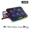 Kép 3/14 - Spirit of Gamer Notebook Hűtőpad 17"-ig - AIRBLADE 1200 RGB (18dB; max. 79 m3/h; 3x11cm+3x70cm, RGB LED, 2xUSB2.0)