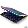 Kép 6/14 - Spirit of Gamer Notebook Hűtőpad 17"-ig - AIRBLADE 1200 RGB (18dB; max. 79 m3/h; 3x11cm+3x70cm, RGB LED, 2xUSB2.0)