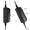 Kép 12/13 - Spirit of Gamer Fejhallgató - PRO-H7 (MultiPlatform, mikrofon, 3.5mm jack, hangerőszabályzó, 2m kábel, fekete)