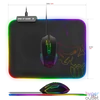 Kép 4/9 - Spirit of Gamer Egérpad - RGB Medium (RGB háttérvilágítás, 350 x 255 x 3mm; fekete)