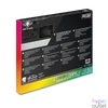Kép 6/9 - Spirit of Gamer Egérpad - RGB Medium (RGB háttérvilágítás, 350 x 255 x 3mm; fekete)