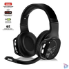 Kép 11/12 - Spirit of Gamer Wireless Fejhallgató - MIC-XH1100 (MultiPlatform,7.1,mikrofon, hangerőszabályzó, nagy-párnás, fekete)
