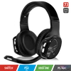Kép 9/12 - Spirit of Gamer Wireless Fejhallgató - MIC-XH1100 (MultiPlatform,7.1,mikrofon, hangerőszabályzó, nagy-párnás, fekete)